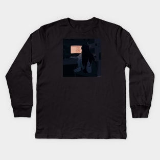 Computer Kids Long Sleeve T-Shirt